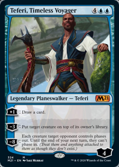 Teferi, Timeless Voyager [Core Set 2021] | Tabernacle Games