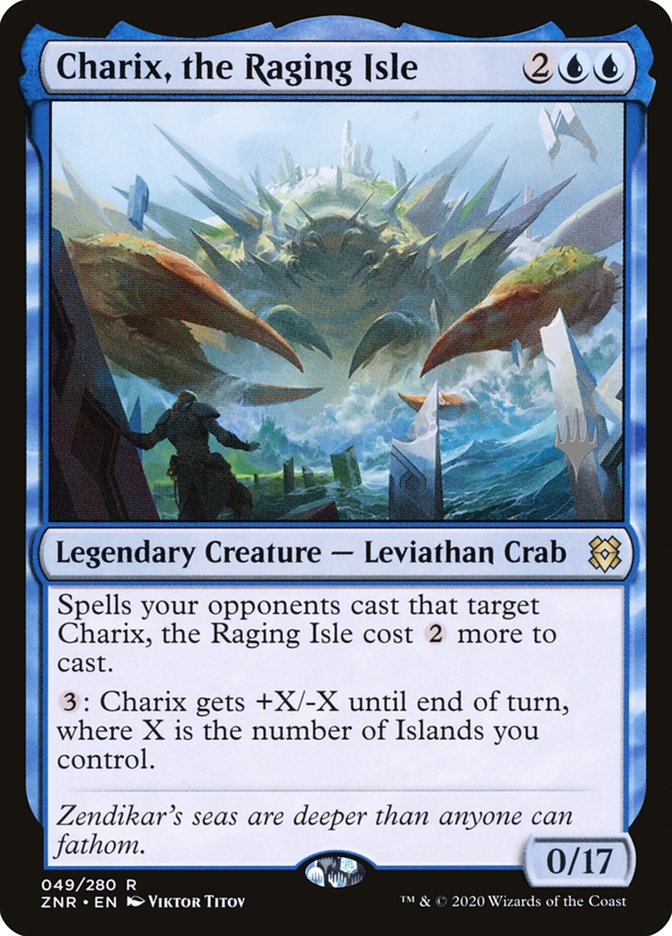 Charix, the Raging Isle (Promo Pack) [Zendikar Rising Promos] | Tabernacle Games