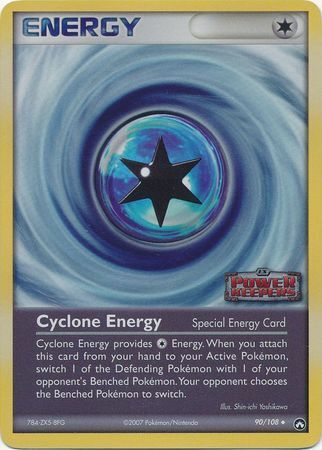 Cyclone Energy (90/108) (Stamped) [EX: Power Keepers] | Tabernacle Games