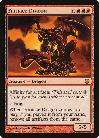 Furnace Dragon [Darksteel] | Tabernacle Games