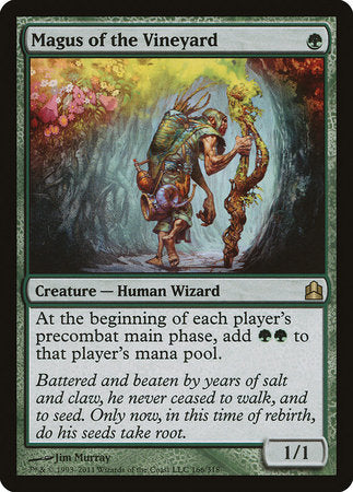 Magus of the Vineyard [Commander 2011] | Tabernacle Games