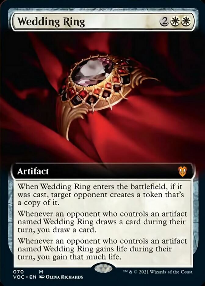 Wedding Ring (Extended) [Innistrad: Crimson Vow Commander] | Tabernacle Games