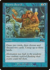 Frantic Search [Urza's Legacy] | Tabernacle Games