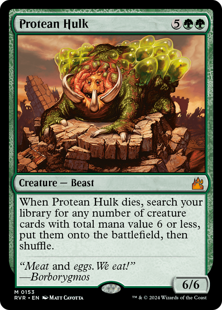 Protean Hulk [Ravnica Remastered] | Tabernacle Games