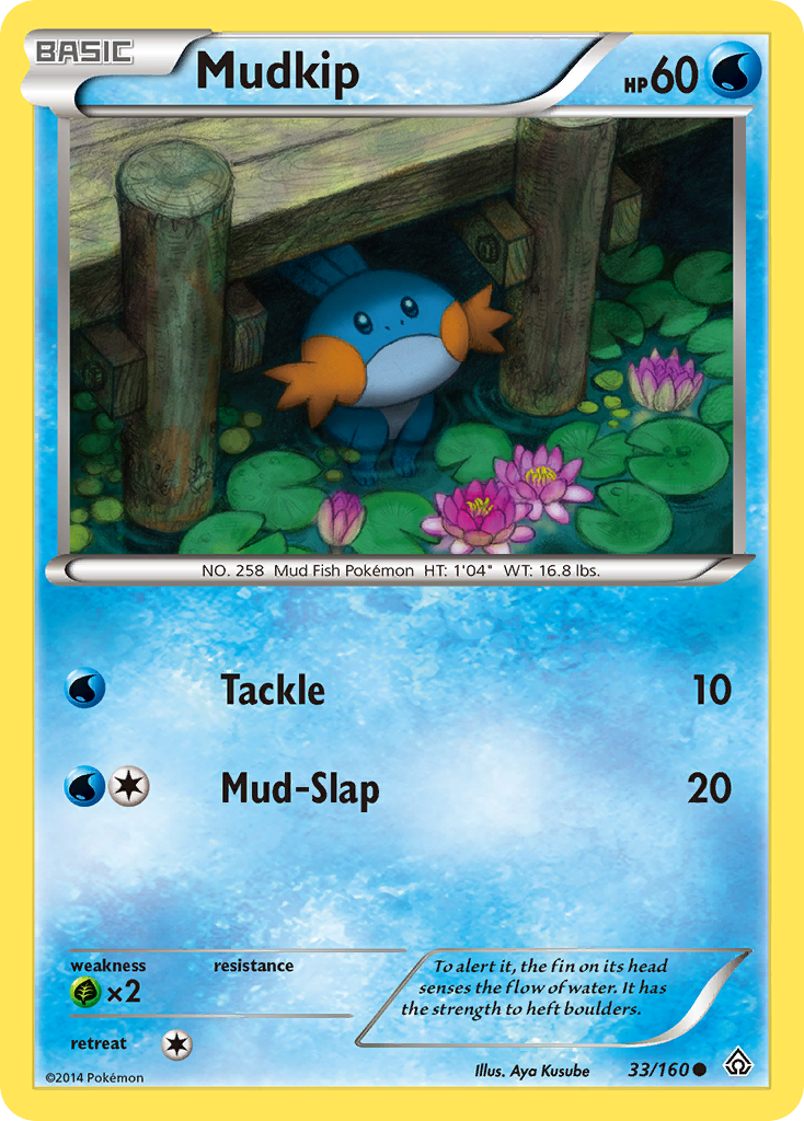 Mudkip (33/160) [XY: Primal Clash] | Tabernacle Games