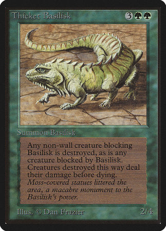 Thicket Basilisk [Limited Edition Beta] | Tabernacle Games