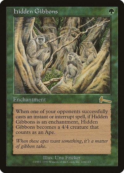 Hidden Gibbons [Urza's Legacy] | Tabernacle Games