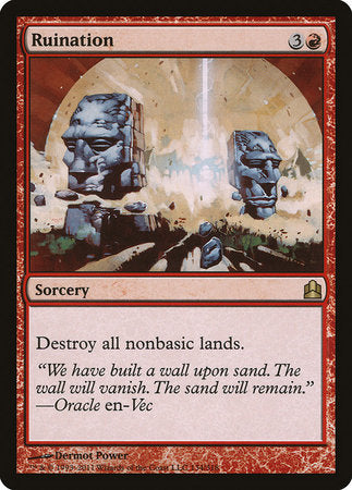 Ruination [Commander 2011] | Tabernacle Games