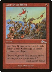 Last-Ditch Effort [Urza's Legacy] | Tabernacle Games