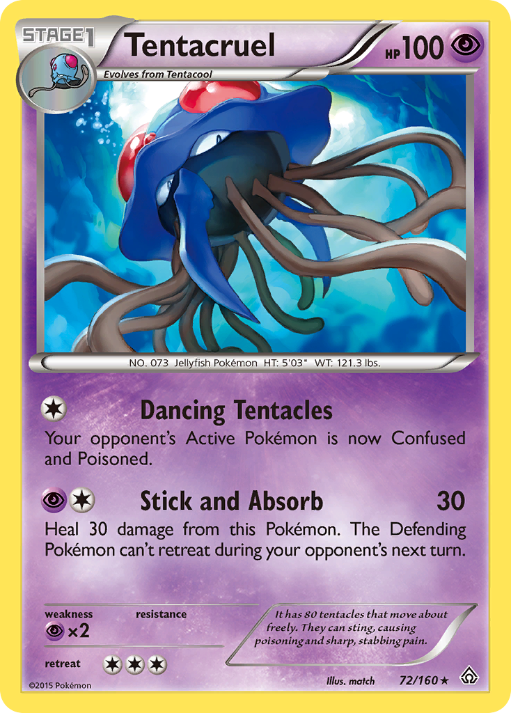 Tentacruel (72/160) [XY: Primal Clash] | Tabernacle Games