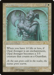 Opal Avenger [Urza's Legacy] | Tabernacle Games