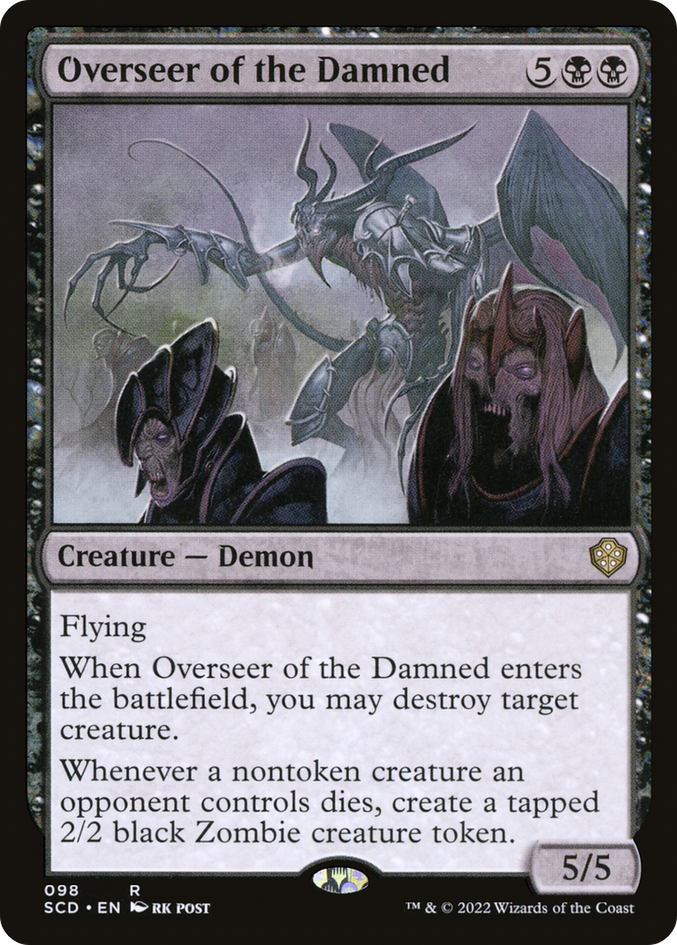 Overseer of the Damned [Starter Commander Decks] | Tabernacle Games