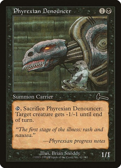 Phyrexian Denouncer [Urza's Legacy] | Tabernacle Games