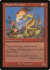 Pygmy Pyrosaur [Urza's Legacy] | Tabernacle Games