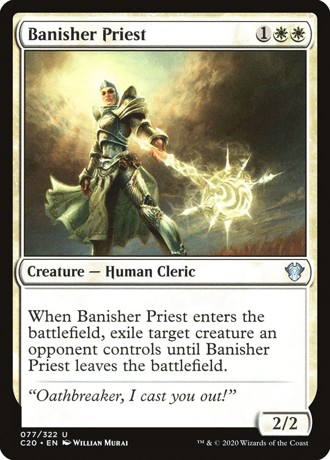 Banisher Priest [Commander 2020] | Tabernacle Games