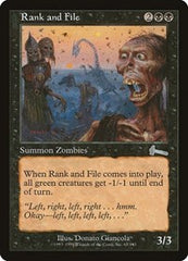 Rank and File [Urza's Legacy] | Tabernacle Games