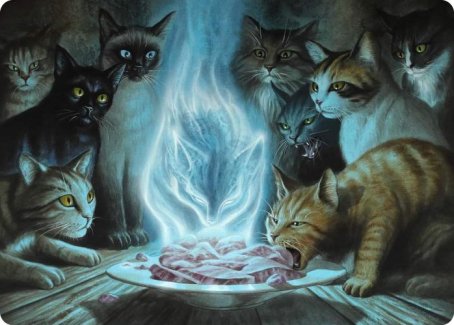 Can't Stay Away Art Card [Innistrad: Midnight Hunt Art Series] | Tabernacle Games
