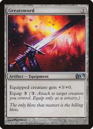 Greatsword [Magic 2012] | Tabernacle Games