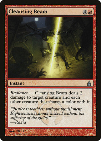 Cleansing Beam [Ravnica: City of Guilds] | Tabernacle Games