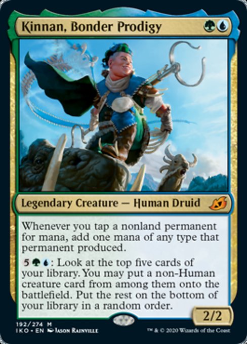 Kinnan, Bonder Prodigy [Prerelease Ikoria: Lair of Behemoths] | Tabernacle Games