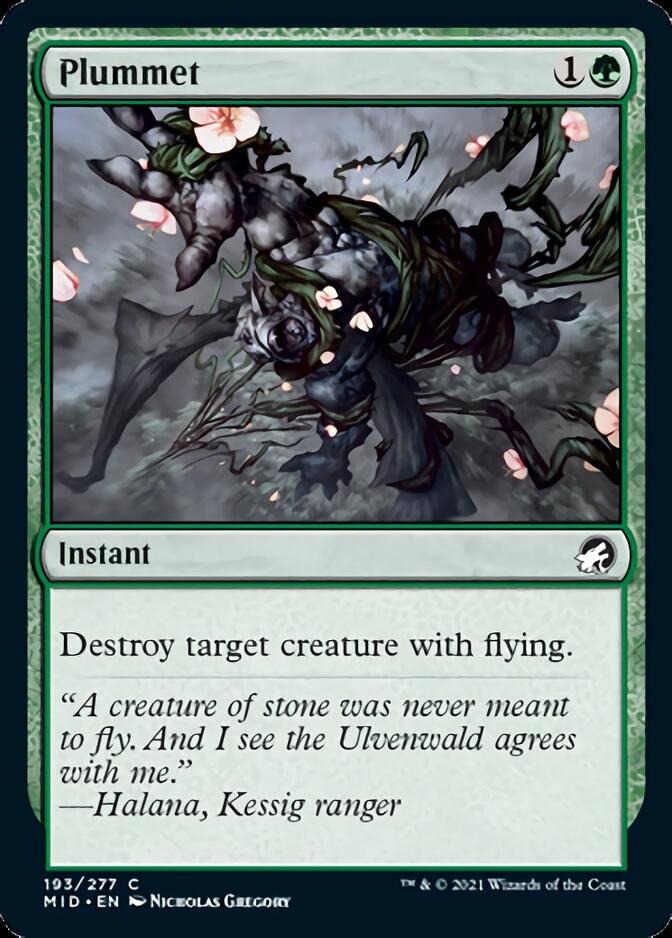 Plummet [Innistrad: Midnight Hunt] | Tabernacle Games