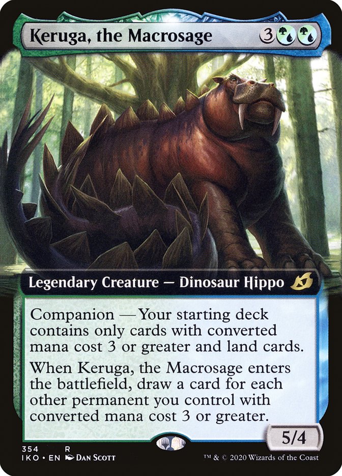 Keruga, the Macrosage (Extended Art) [Ikoria: Lair of Behemoths] | Tabernacle Games