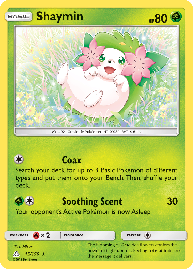 Shaymin (15/156) [Sun & Moon: Ultra Prism] | Tabernacle Games