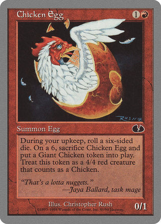 Chicken Egg [Unglued] | Tabernacle Games