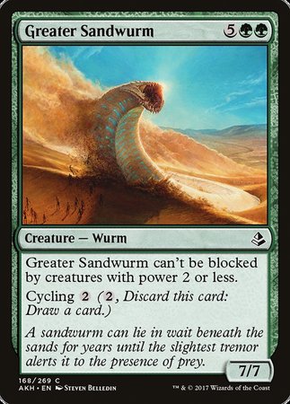 Greater Sandwurm [Amonkhet] | Tabernacle Games