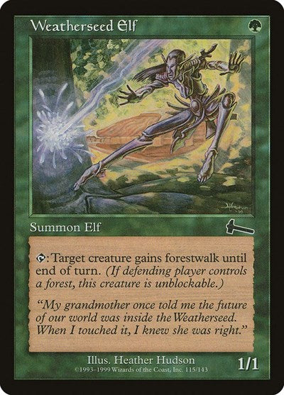 Weatherseed Elf [Urza's Legacy] | Tabernacle Games