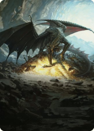 Ancient Copper Dragon Art Card (04) [Commander Legends: Battle for Baldur's Gate Art Series] | Tabernacle Games