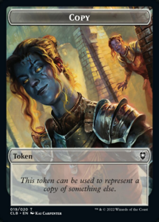 Copy Token [Commander Legends: Battle for Baldur's Gate Tokens] | Tabernacle Games