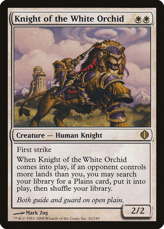 Knight of the White Orchid [Shards of Alara] | Tabernacle Games