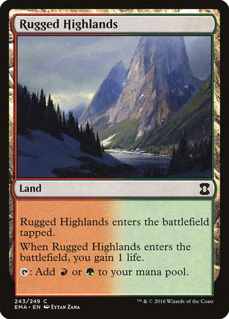 Rugged Highlands [Eternal Masters] | Tabernacle Games