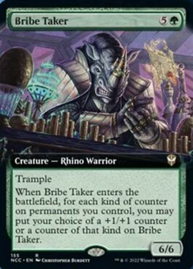 Bribe Taker (Extended Art) [Streets of New Capenna Commander] | Tabernacle Games