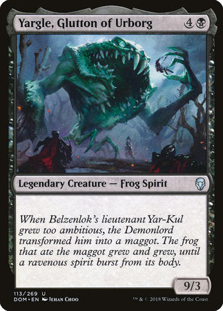 Yargle, Glutton of Urborg [Dominaria] | Tabernacle Games