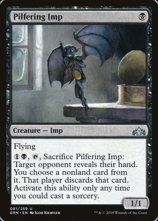 Pilfering Imp [Guilds of Ravnica] | Tabernacle Games