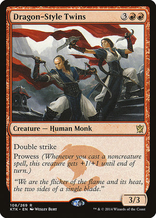 Dragon-Style Twins [Khans of Tarkir] | Tabernacle Games