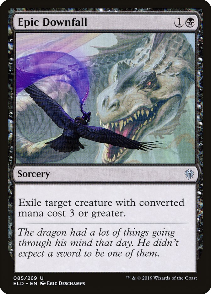 Epic Downfall [Throne of Eldraine] | Tabernacle Games