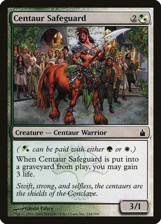 Centaur Safeguard [Ravnica: City of Guilds] | Tabernacle Games