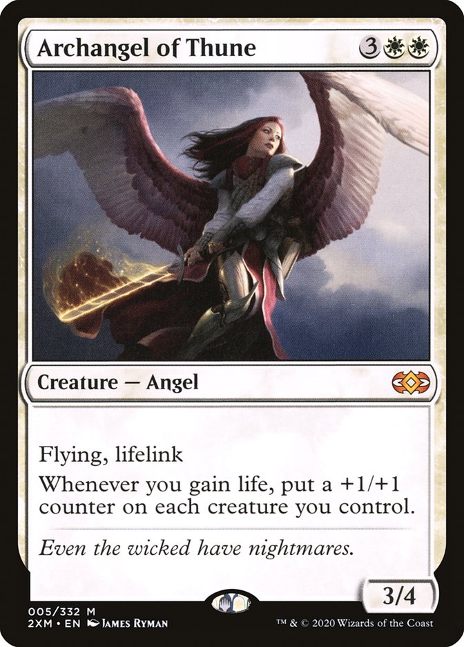 Archangel of Thune [Double Masters] | Tabernacle Games