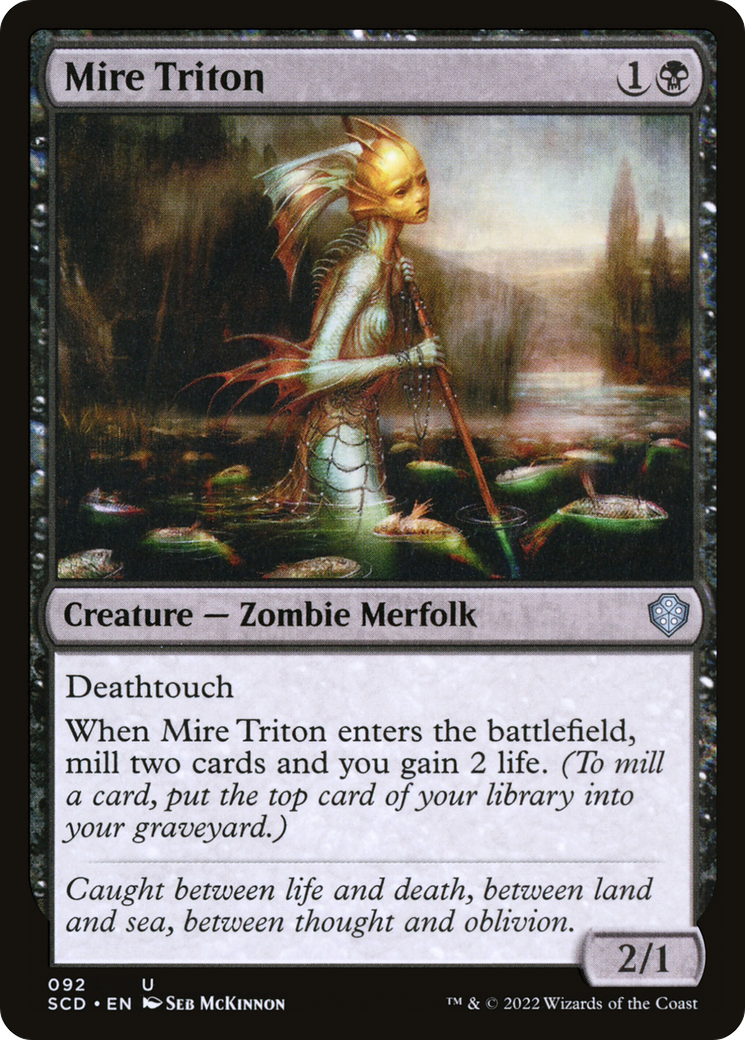 Mire Triton [Starter Commander Decks] | Tabernacle Games