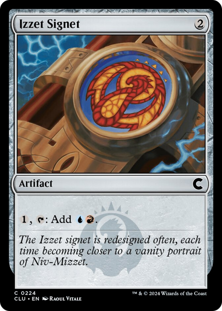 Izzet Signet [Ravnica: Clue Edition] | Tabernacle Games