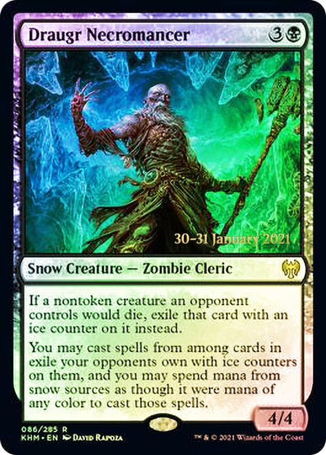 Draugr Necromancer  [Kaldheim Prerelease Promos] | Tabernacle Games