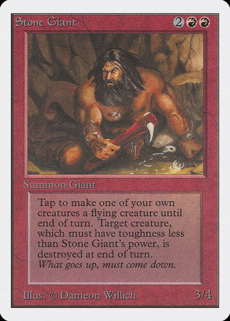Stone Giant [Unlimited Edition] | Tabernacle Games