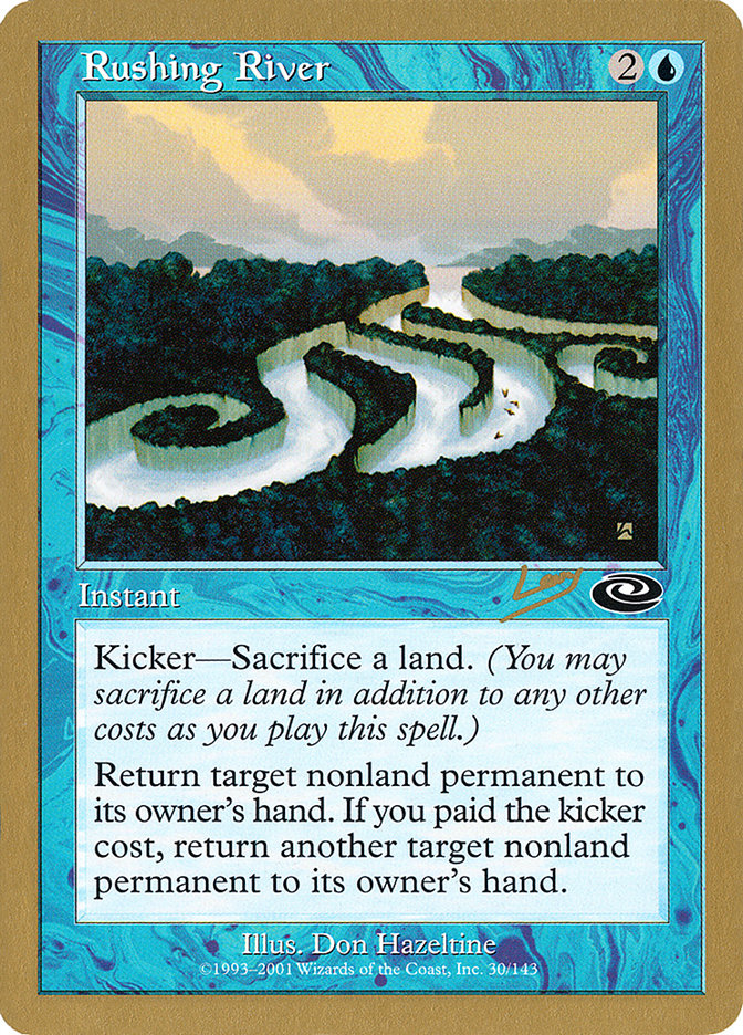 Rushing River (Raphael Levy) [World Championship Decks 2002] | Tabernacle Games