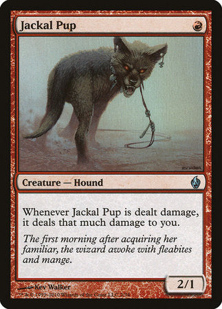 Jackal Pup [Premium Deck Series: Fire and Lightning] | Tabernacle Games