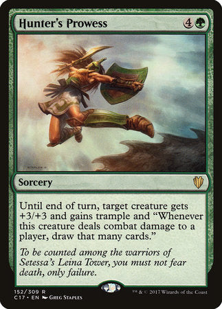 Hunter's Prowess [Commander 2017] | Tabernacle Games