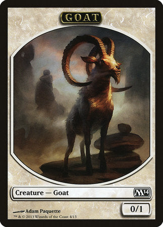 Goat Token [Magic 2014 Tokens] | Tabernacle Games