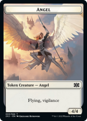 Elemental // Angel Double-sided Token [Double Masters 2022 Tokens] | Tabernacle Games